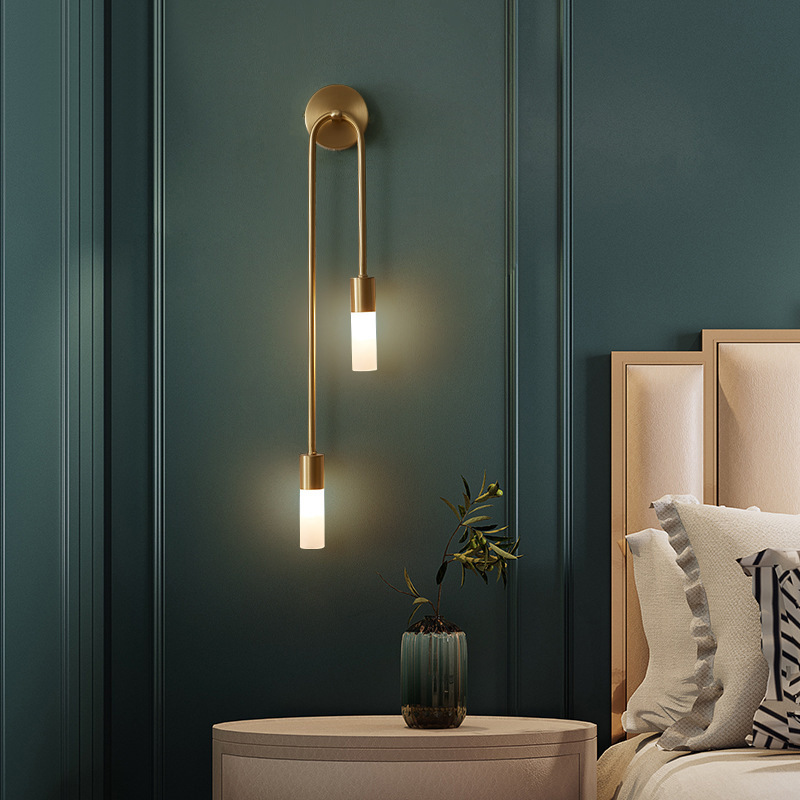 Decor Lighting Lamps - โคมไฟติดผนังสไตล์เรโทร สำหรับห้องนั่งเล่น ทางเดิน ห้องนอน โคมไฟข้างเตียง สไตล์นอร์ดิก