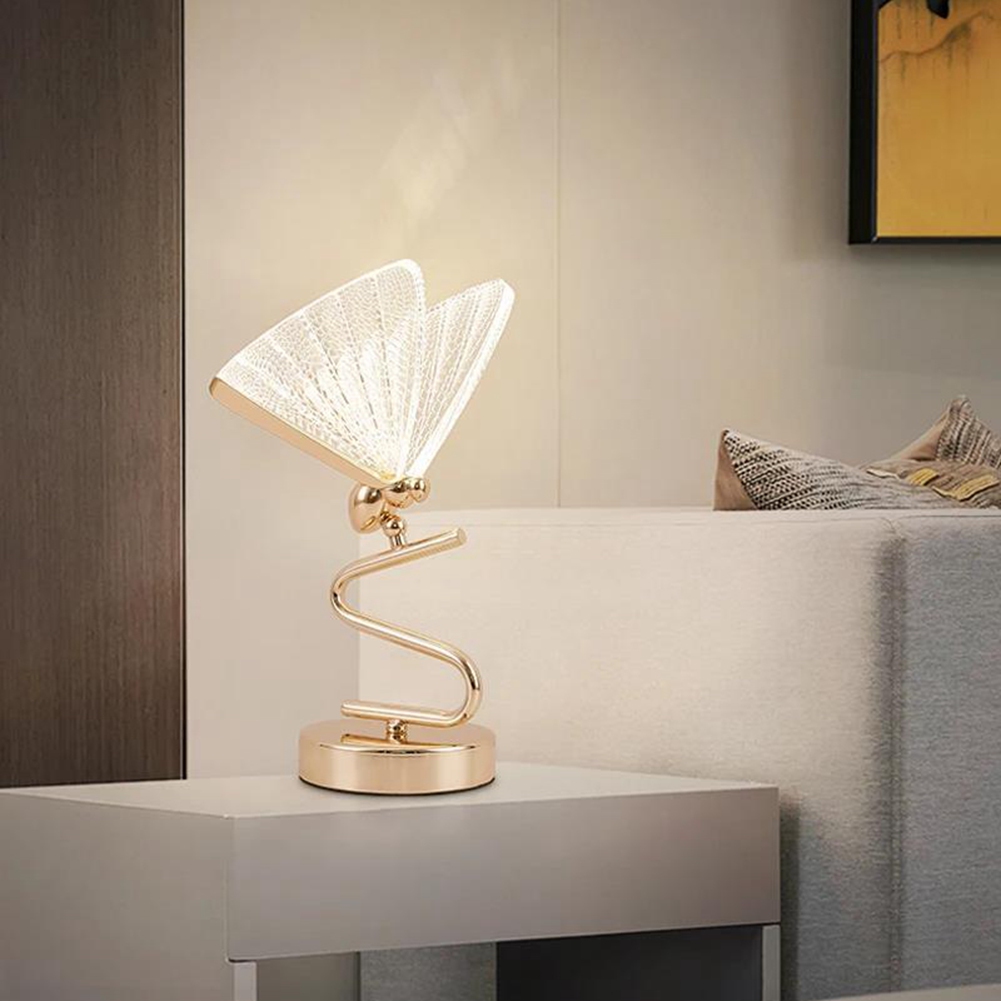 Decor Lighting Lamps - 【~ รุ่นใหม่ FDDT】โคมไฟตกแต่งลายผีเสื้อ โคมไฟตั้งโต๊ะ LED 6W