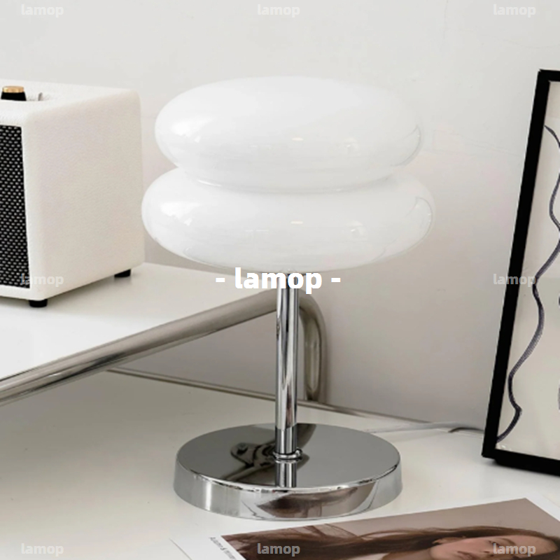 โคมไฟตั้งโต๊ะทรงกลมสีครีม Bauh - Decor Lighting Lamps บทวิจารณ์และราคา