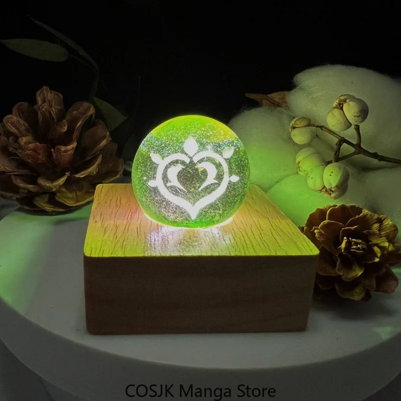 โคมไฟกลางคืนลูกแก้วธาตุเกม Gen - Lighting Decoration Ideas บทวิจารณ์และราคา