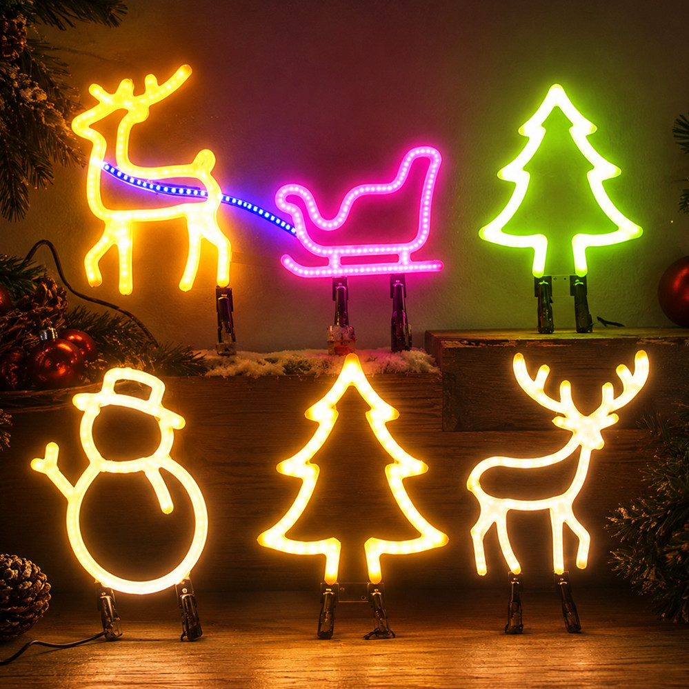 ไฟประดับคริสต์มาส LED ป้ายไฟนี - Lighting Christmas Decor บทวิจารณ์และราคา