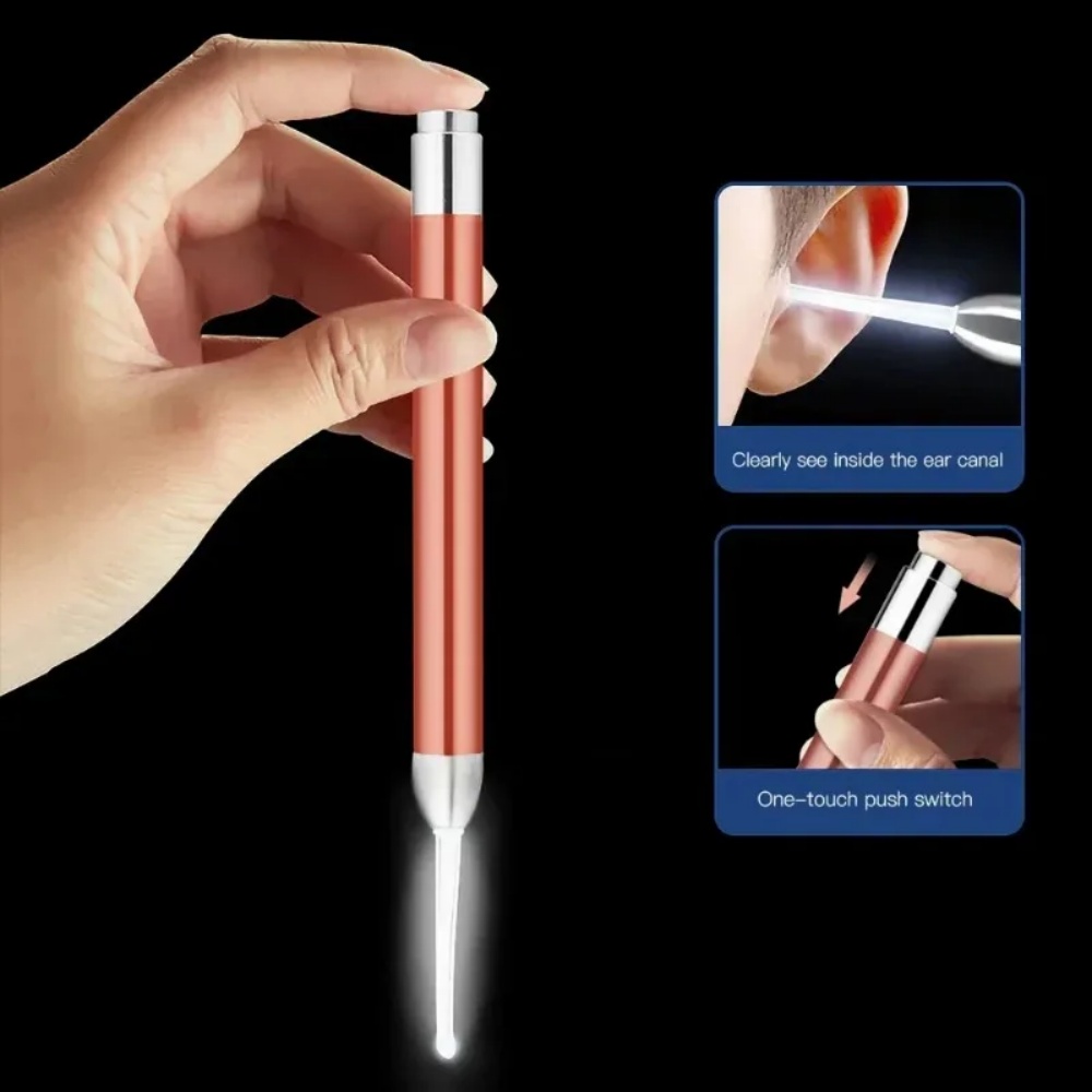 แหนบแคะหูสแตนเลสแบบมีไฟส่องสว่ - Lighting Visual บทวิจารณ์และราคา